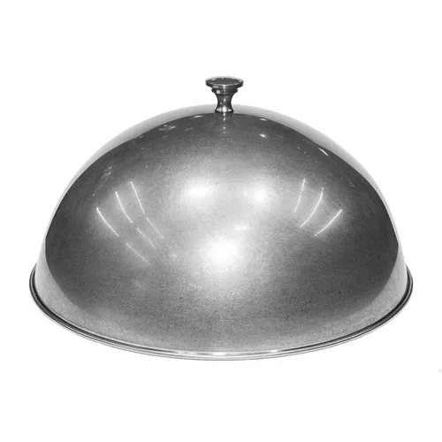 Баранчик клош (крышка для горячего) d 26 см h 15 см Vintage нерж. винтаж. покрытие P.L. 