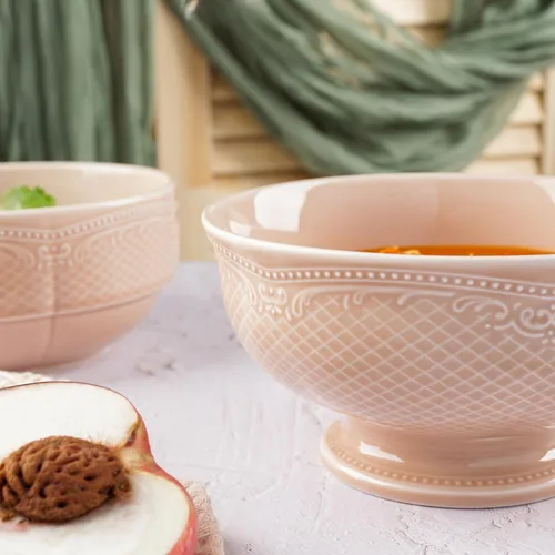 Салатник 650 мл d 15 см h7,7 см Aristocrat Peach Tea Noble [6]