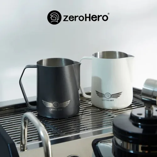 Питчер молочник 600 мл COLOR LATTE ART серый d 9,2/7,9 см h11,2 см нерж. ZeroHero