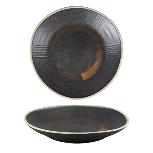 Салатник  900 мл d 25,5 см h3,8 см Dark Matt Panasia P.L. Proff Cuisine [1]