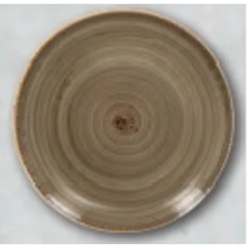Тарелка RAK Porcelain Twirl Alga плоская 27 см