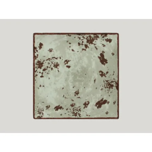 Тарелка RAK Porcelain Peppery квадратная 27*27 см, h 2,6 см, серый цвет