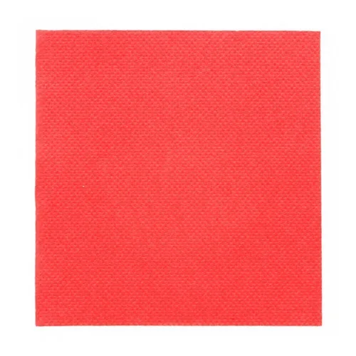 Салфетка двухслойная Double Point, красный, 20*20 см, 100 шт, бумага, Garcia de Pou
