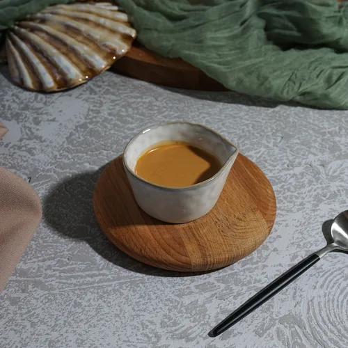 Соусник  50 мл d 6,5 см h3,5 см круглый керамика Gray Frutti di Mare P.L. [6]