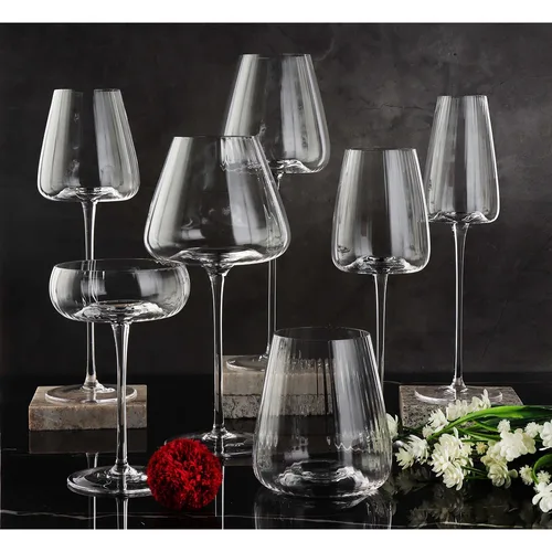 Стакан Хайбол 570 мл "Zie Optical" d 10,4/7 см h11 см оптические грани P.L. - BarWare [6]