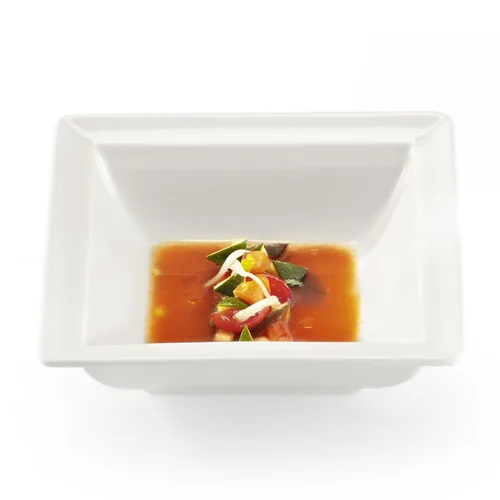Салатник квадратный RAK Porcelain Classic Gourmet 400 мл, 16 см