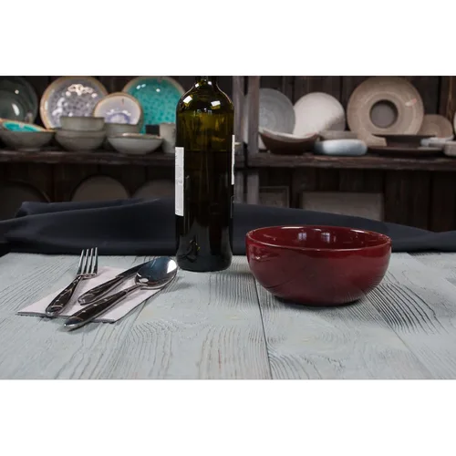 Салатник  630 мл d 15 см h6 см Evolution Dark Red P.L. Proff Cuisine [1]