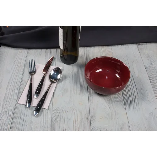 Салатник  630 мл d 15 см h6 см Evolution Dark Red P.L. Proff Cuisine [1]