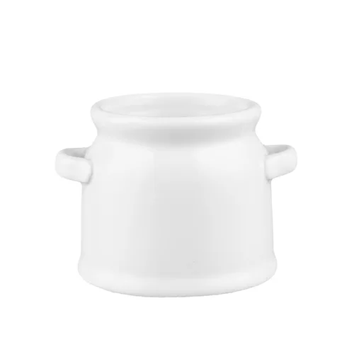 Соусник молочник 125 мл d 7 см h6 см круглый белый фарфор P.L. Proff Cuisine [6]