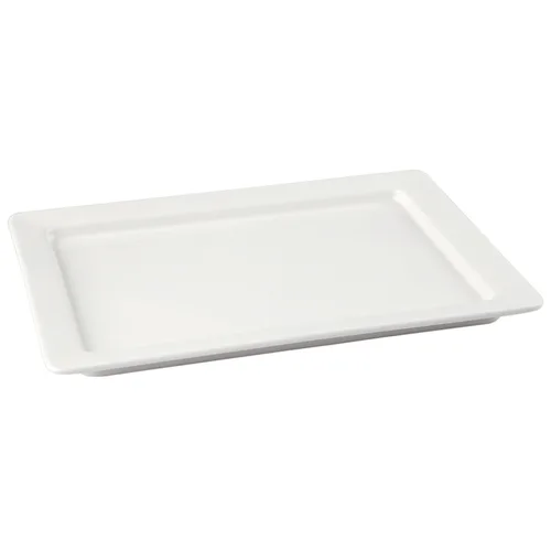 Гастроемкость 1/2 h20 мм фарфор 325*265*20 мм 1,2 л белая P.L. Proff Cuisine