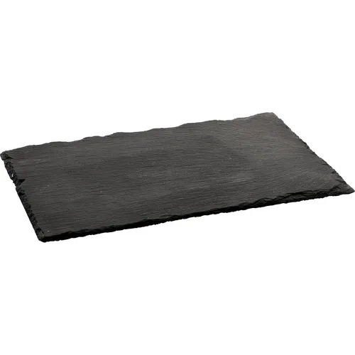 Блюдо прямоугольное 30*20 см Relief Black фарфор P.L. Proff Cuisine [1]
