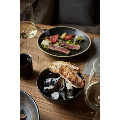 Салатник  900 мл d 25,5 см h3,8 см Dark Matt Panasia P.L. Proff Cuisine [1]