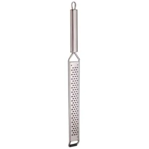 Терка барная 40*3,5 см нерж с ручкой ячейка 4 мм P.L. Proff Cuisine 