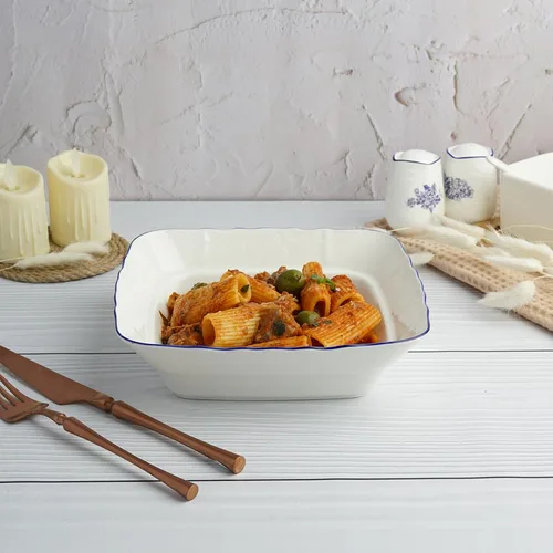 Салатник 800 мл 20*20 см h5,2 см квадратный Sea Flower P.L. Proff Cuisine [6]