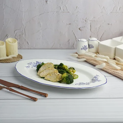 Блюдо овальное 36*22,5 см h2,6 см Sea Flower P.L. Proff Cuisine [1]