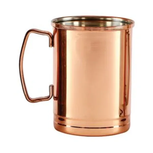 Кружка для коктейля 350 мл "Moscow Mule" d 7,5 см h10 см нерж. с медным покрытием P.L. Proff Cuisine