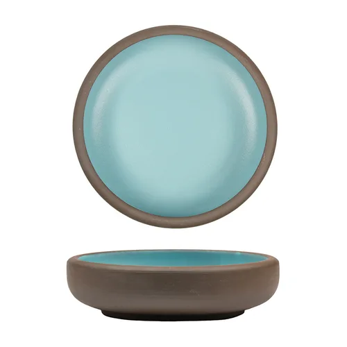 Салатник  700 мл d 18,5 см h5 cм Blue Matt New Brown Taiga P.L. [1]