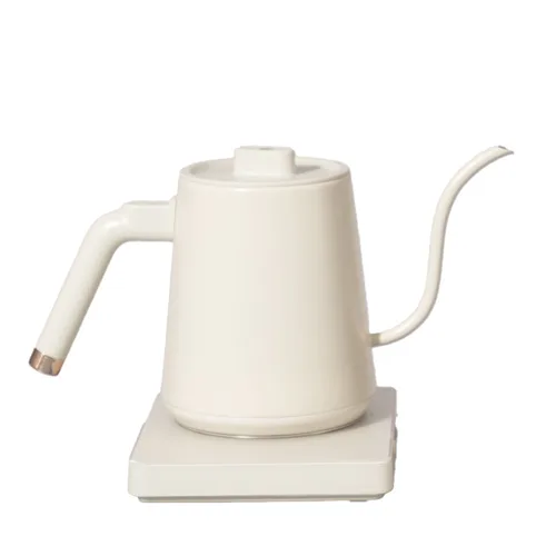 Чайник электрический для пуровера 600 мл WUMING E-Kettle кремовый с контр. температуры ZeroHero