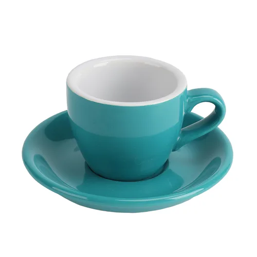 Кофейная пара  80 мл голубая d 6,5 см h5,5 см Barista (Бариста) P.L. Proff Cuisine [6]