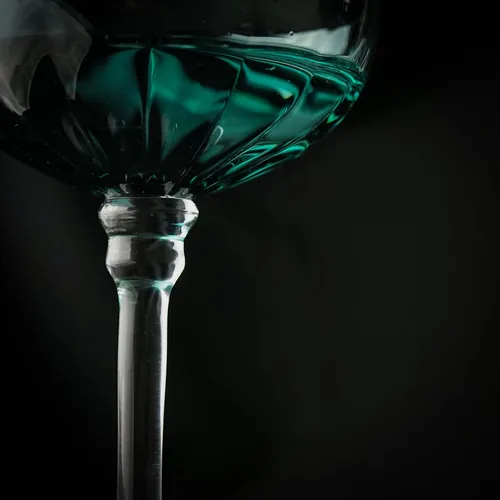 Рюмка коктейльная 235 мл голубая "Azure" d 11,6 см h16,5 см P.L. - BarWare [4]
