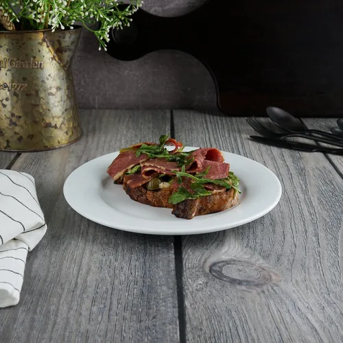 Тарелка d 21,2 см h2 см белая фарфор Glory Eco P.L. Proff Cuisine [6]