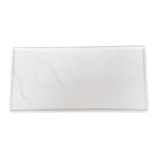 Блюдо прямоугольное 30*14 см h1,3 см Relief белое фарфор P.L. Proff Cuisine [1]