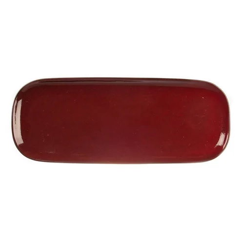 Блюдо овальное 36*14 см h2 см Evolution Dark Red P.L. Proff Cuisine [1]