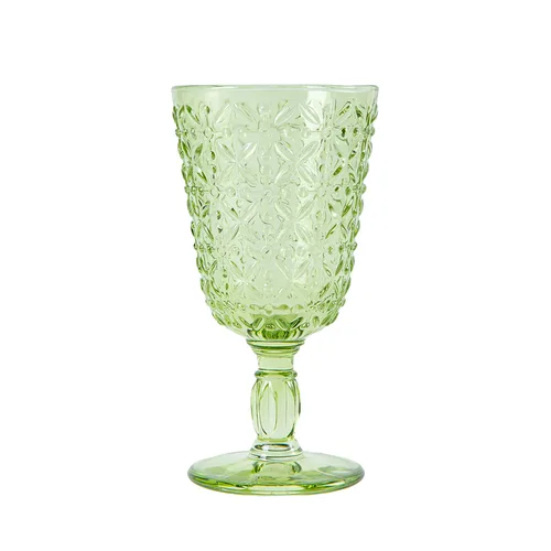 Бокал для вина 280 мл зеленый d 8 см h15,5 см Green Glass P.L. - BarWare [6]
