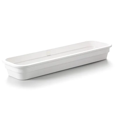 Гастроемкость 2/4 h65 мм пластик меламин 520*159*65 мм 3,7 л White P.L. Proff Cuisine