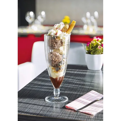 Бокал для коктейля 500 мл "Квадро" Milkshake d 8,7 см h22 см Arcoroc [6]