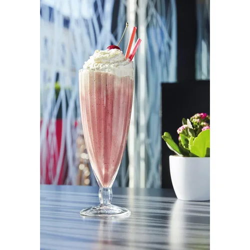 Бокал для коктейля 500 мл "Квадро" Milkshake d 8,7 см h22 см Arcoroc [6]
