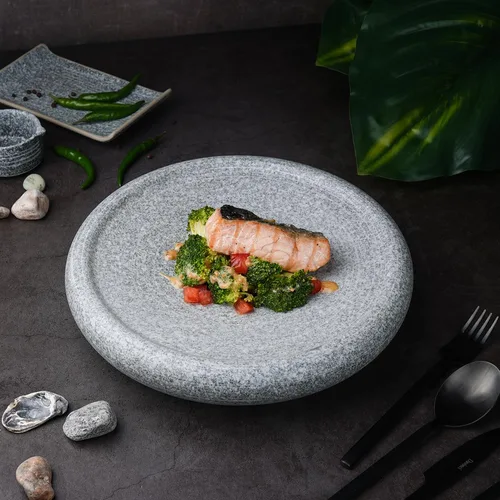Блюдо круглое d 28,2 см h6,2 см Stone Untouched Taiga P.L. Proff Cuisine [1]