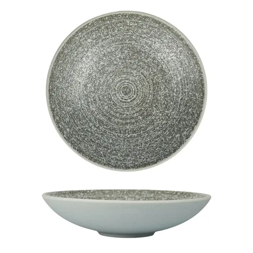 Салатник  850 мл d 23,6 см h5,8 см глазурь Glossy Stone Untouched Taiga P.L. Proff Cuisine [1]