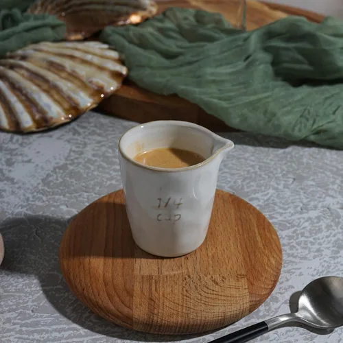 Соусник молочник  58 мл d 5,5 см h5,5 см круглый керамика Gray Frutti di Mare P.L. [6]