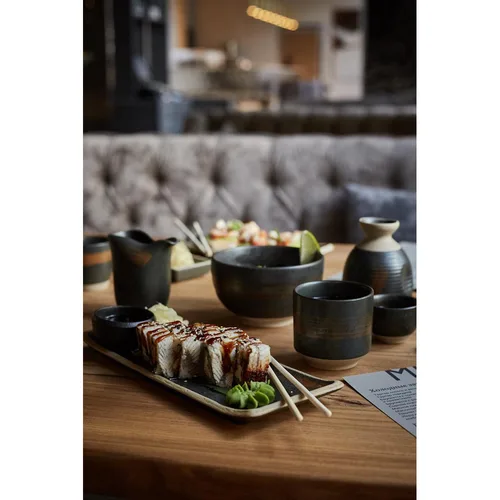 Соусник 250 мл 9,5*6 см h10 см фарфор Dark Matt Panasia P.L. Proff Cuisine [1]