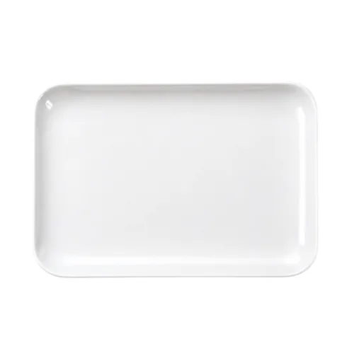 Блюдо 33,7*23,2*2,5 см прямоуг. с бортом White пластик меламин P.L. Proff Cuisine