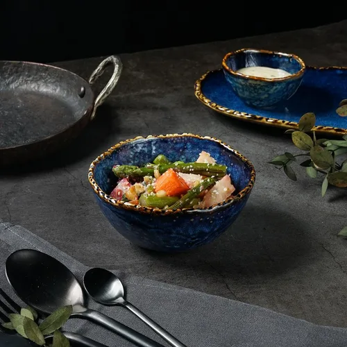 Салатник  310 мл d 11,7 см h5,6 см емкость для закусок Aqua Blue P.L. Proff Cuisine [6]
