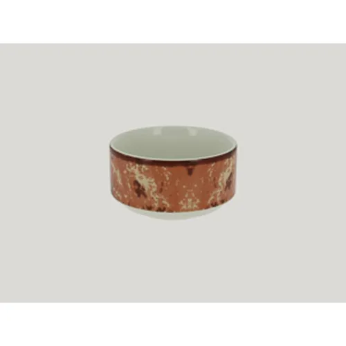 Салатник  300 мл d 10 см h5,8 см емкость для закусок Red Peppery фарфор RAK