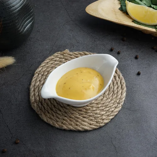 Соусник  65 мл 10,2*6 см h4 см Mini Mix овальный белый фарфор P.L. Proff Cuisine [6]                