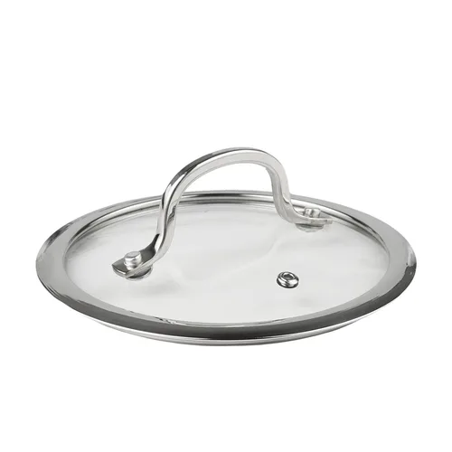 Кастрюля  5,8 л 26/23*18,5 см с крышкой New Kitchen Honeycombs нерж. с антиприг. покр. ИНДУКЦИЯ