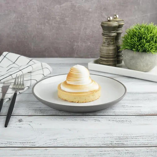 Тарелка d 21 см Evolution Blanc P.L. Proff Cuisine [6]