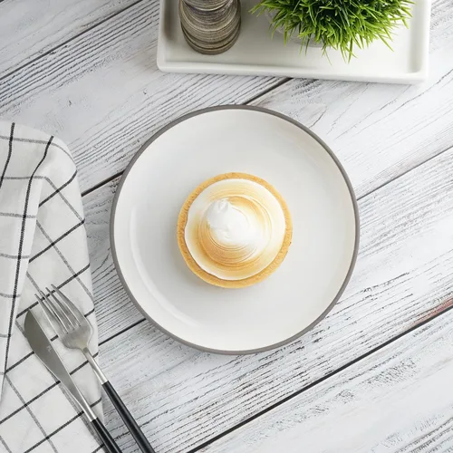 Тарелка d 21 см Evolution Blanc P.L. Proff Cuisine [6]