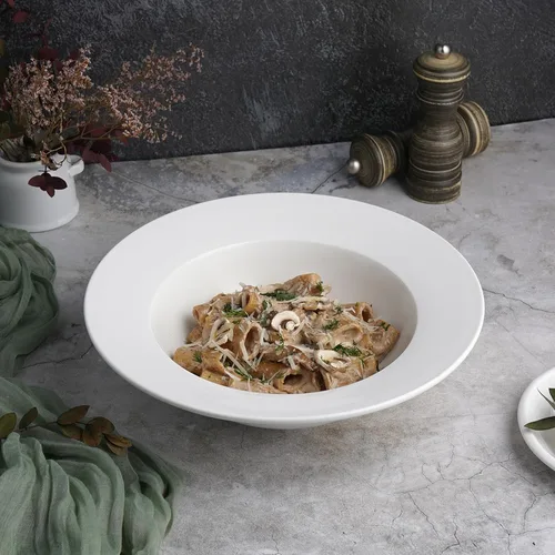 Тарелка глубокая 1000 мл d 27 см h8 см белая фарфор P.L. Proff Cuisine [3]