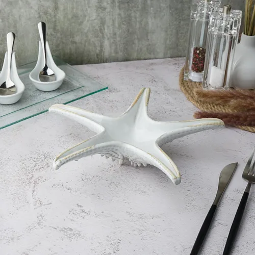 Блюдо для подачи 24 см h6 см Звезда Gray Starfish Frutti di Mare P.L. [1]