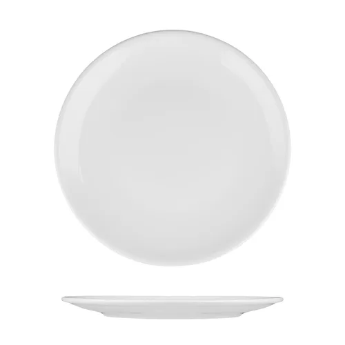 Тарелка d 23 см h2 см без борта белая фарфор P.L. Proff Cuisine [6]