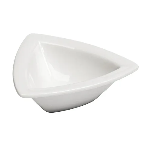 Соусник  20 мл 8*8 см h2,5 см Mini Mix треугольник белый фарфор P.L. Proff Cuisine [6] 