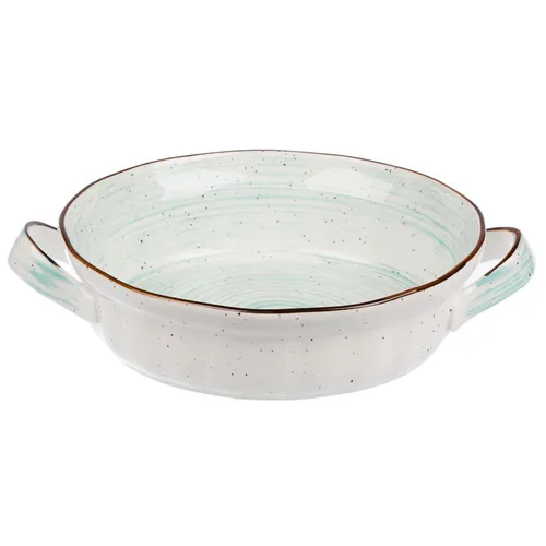 Блюдо круглое d 22 см h6 см 1500 мл с ручками Coral Fusion P.L. Proff Cuisine [1]