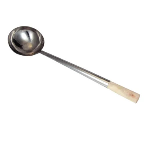 Половник  0,16 л "Китайский" 11*9,5 см l 43,2 см нерж. с дерев. ручкой P.L. Proff Cuisine