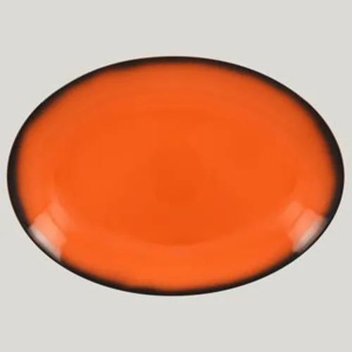 Блюдо овальное RAK Porcelain LEA Orange 32 см (оранжевый цвет)