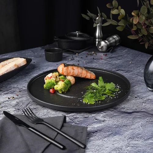Блюдо круглое d 30 см h2 см Black Raw Stellar P.L. Proff Cuisine [1]